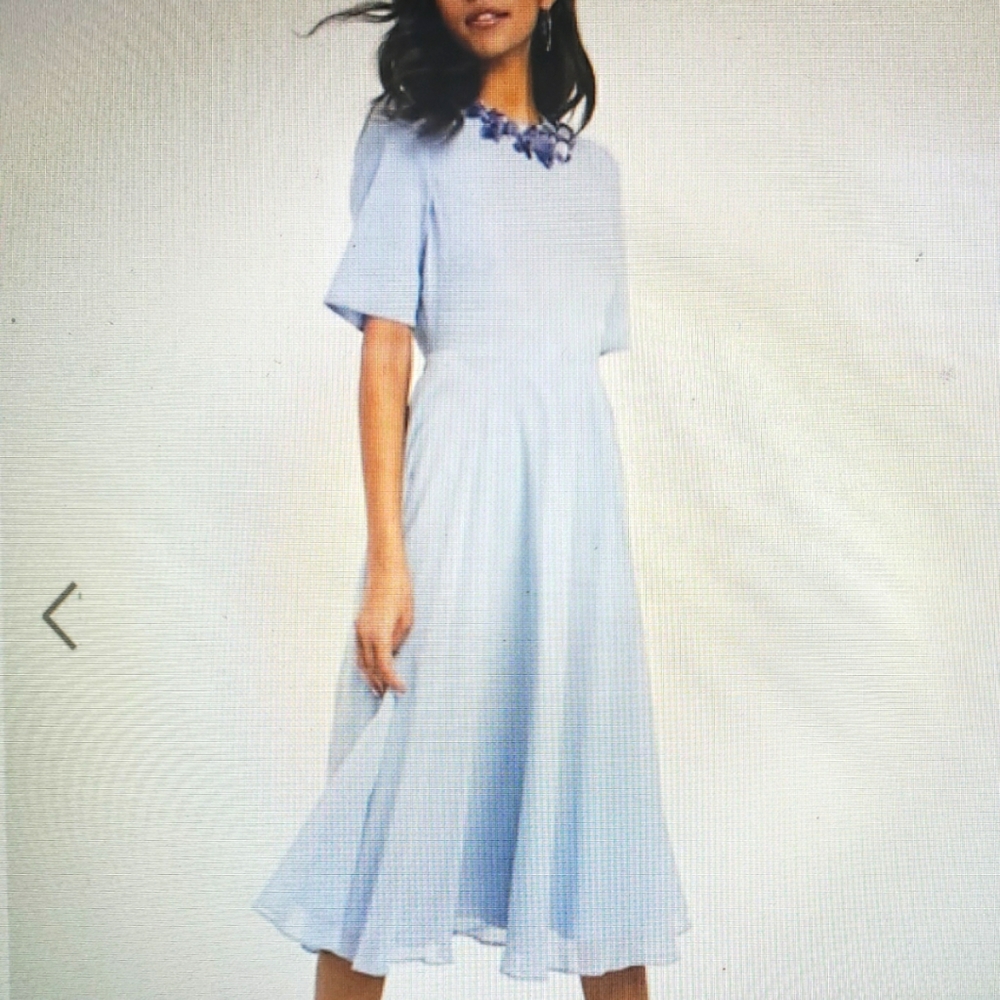 ASOS DESIGN pale violet midi dress